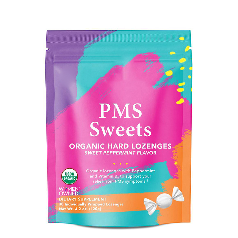 OEM/ODM Halal Cramp Relief PMS Gummies Decreases Hormonal Mood Swings Premenstrual syndrome Gummies