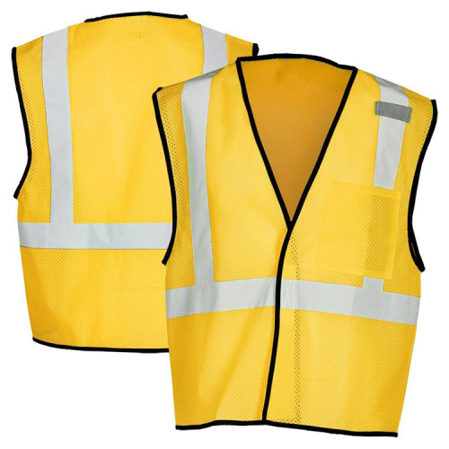 High safety vest reflective worker jacket