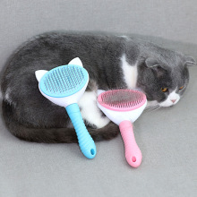 one click to clean pet comb