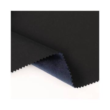 Eco-Friendly 75D Plain Weave Mechanical Stretch TPU Film Laminated Velboa