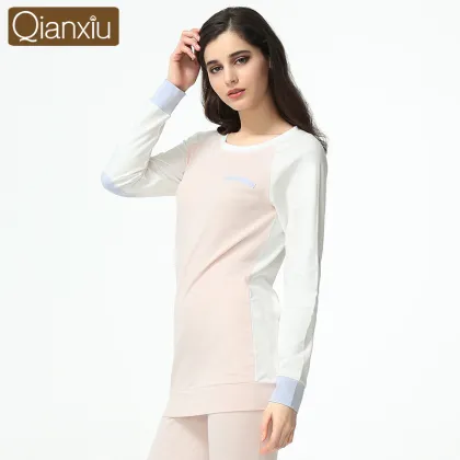 Qianxiu Low Price Cotton Couple Nightgown