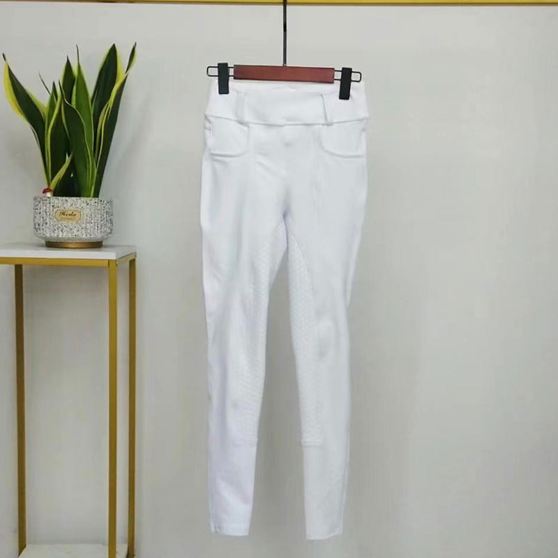 Leggings de pantalones de silicona ecuestres de 5 colores.