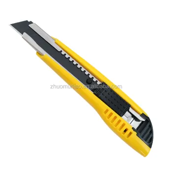 OEM  18mm Blade Plastic ABS Cutter Knife With 2 Spare SK5 Blade