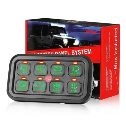 OVOVS 12V Toggle Switch Panel for UTV/ATV Off-road Vehicles