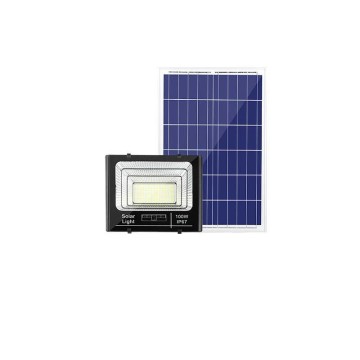 IP66 Outdoor Waterproof and Lightning Protection Solar Flood Light with Anti-Shedding PC Glass Frame