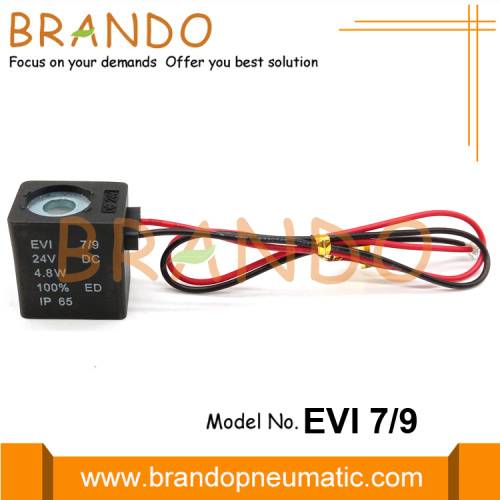 Bobina de solenoide de cable EVI 7/9 24VDC 4.8W