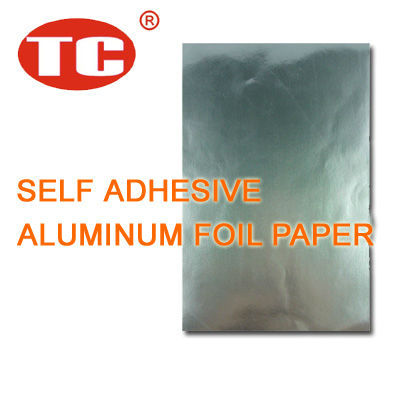 Self Adhesive Matt Silver Foil Paper 80g