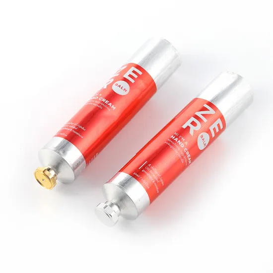 PCR Aluminum Soft Packaging Tubes With Metal Caps