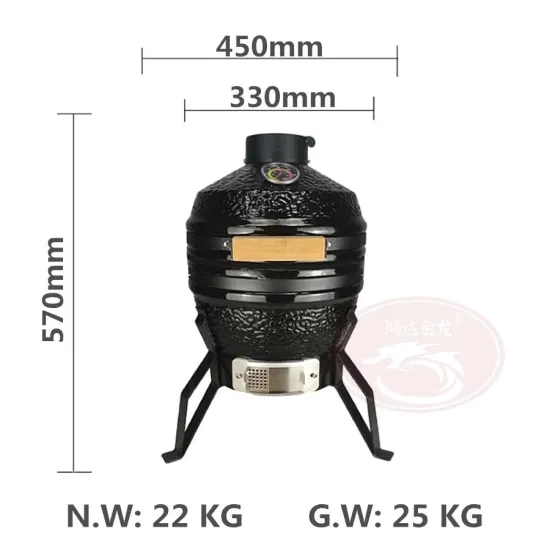 21 Inch Large Wholesale Kamado BBQ Grill Pellets Smoker Ceramic Green Grills