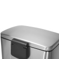 Rectangular Modern Stainless Steel Pedal Garbage Bin