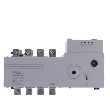 4p 160A 400V ATS Interruttore di trasferimento automatico a doppia potenza con controller universale