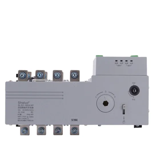 4P 160A 400V ATS Dual Power Automatic Transfer Switch with Universal Controller
