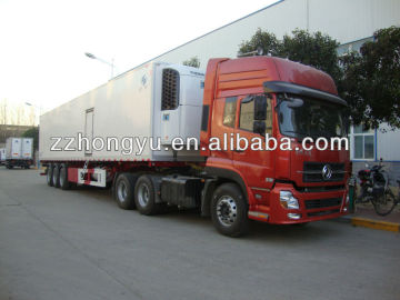 thermo king 40feet/20feet refrigerated truck container with 13m/semi-trailer refrigerator truck for sale
