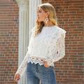 women's Temperament bottoming lace long-sleeved shirt