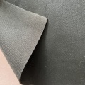 Two sides fabric pvc leather