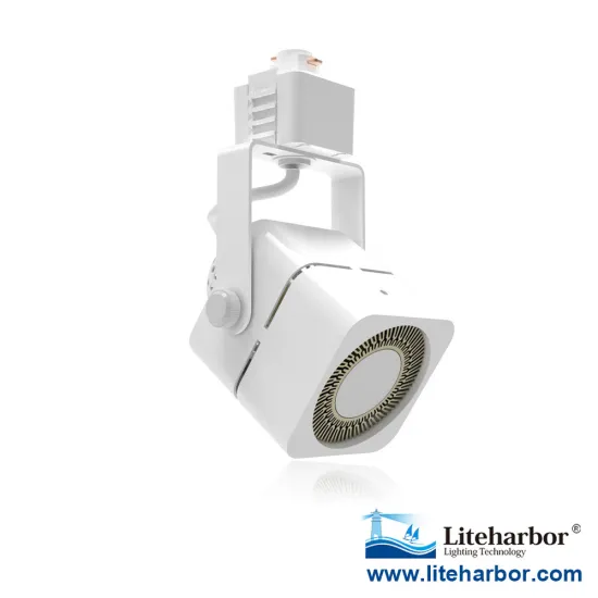 Two Year Limited Warranty LED Track Light 8W Max GU10 Square Track Head