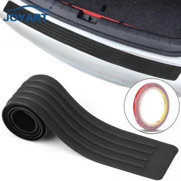 Universal Car Trunk Bumper Trim Guard - Black Rubber Protector