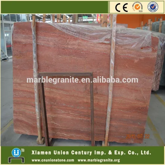 Red Travertine Tile