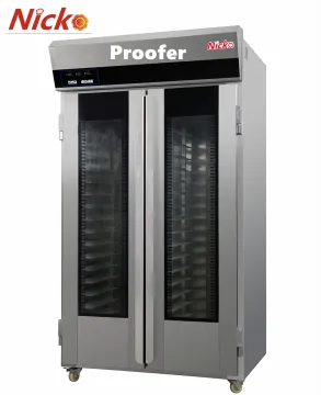 Large Capacity Fermentation Room Double Door 30 32 Tray Proofer
