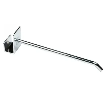 High Quality Metal Chrome Display Hooks for Garment Stores