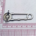 Broche de chaussure en strass personnalisée pour femme