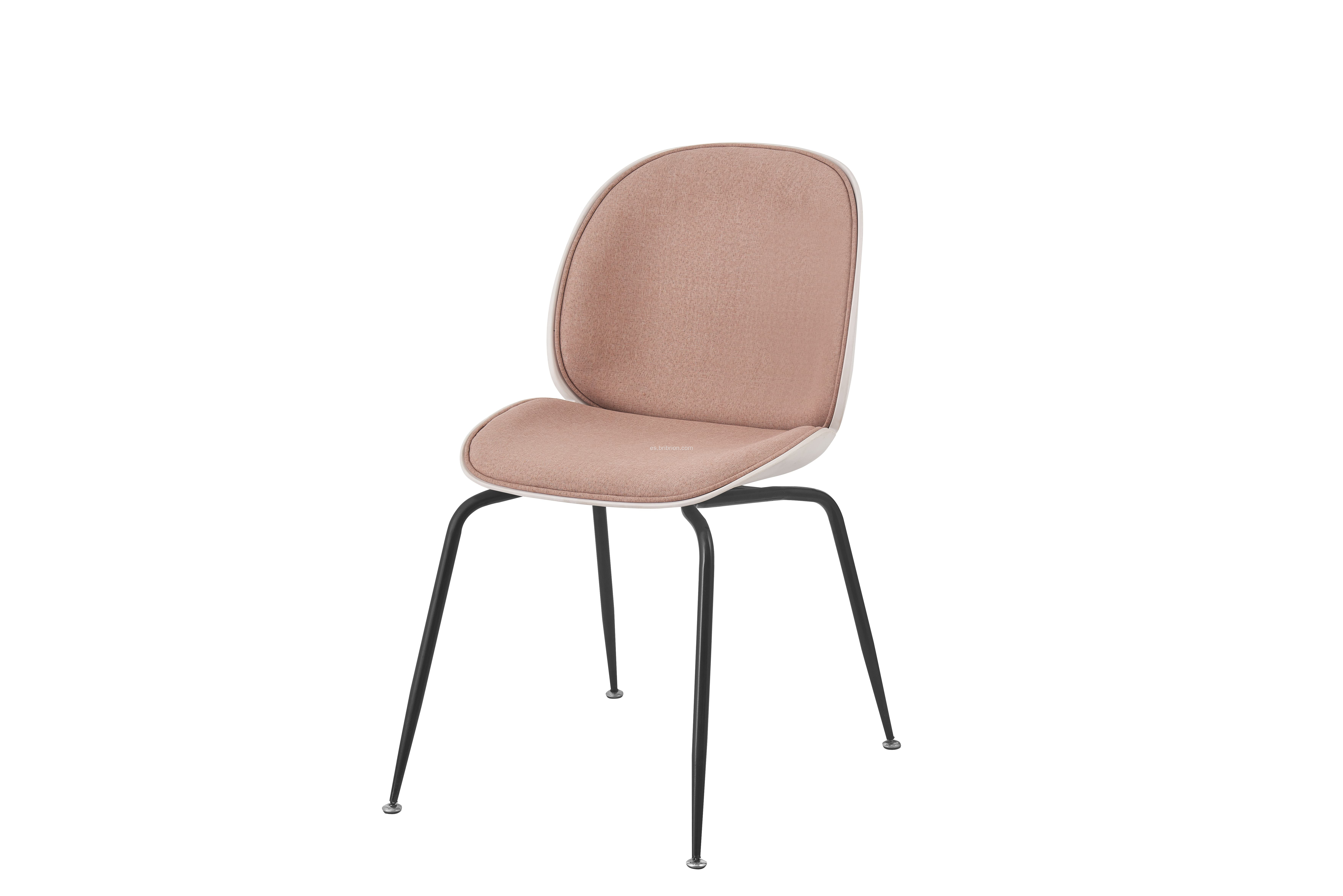 Sillas minimalistas de café de coloridos modernos contemporáneos