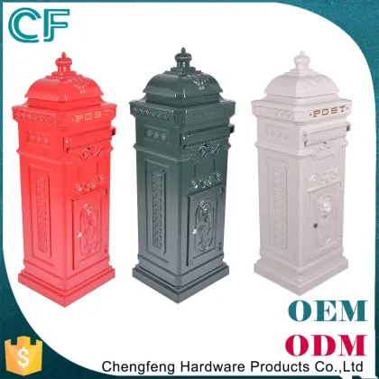 Top Quality Standing 100% Original Material Handmade Mailboxes