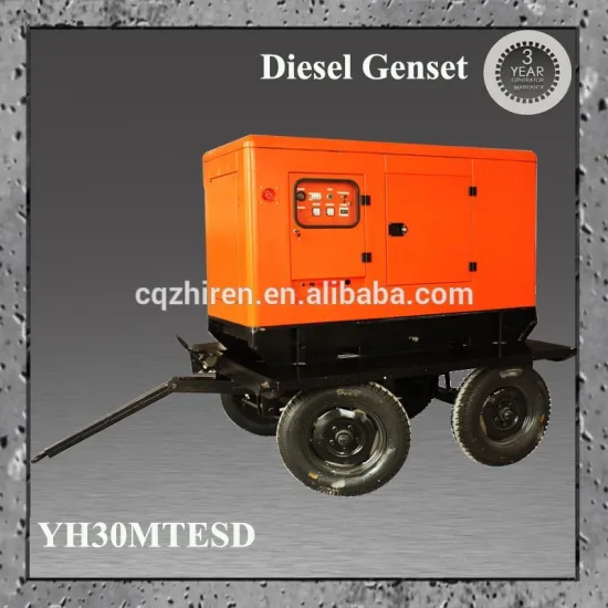 Single/3 phase Permanent magnet emergency diesel-electric generator set