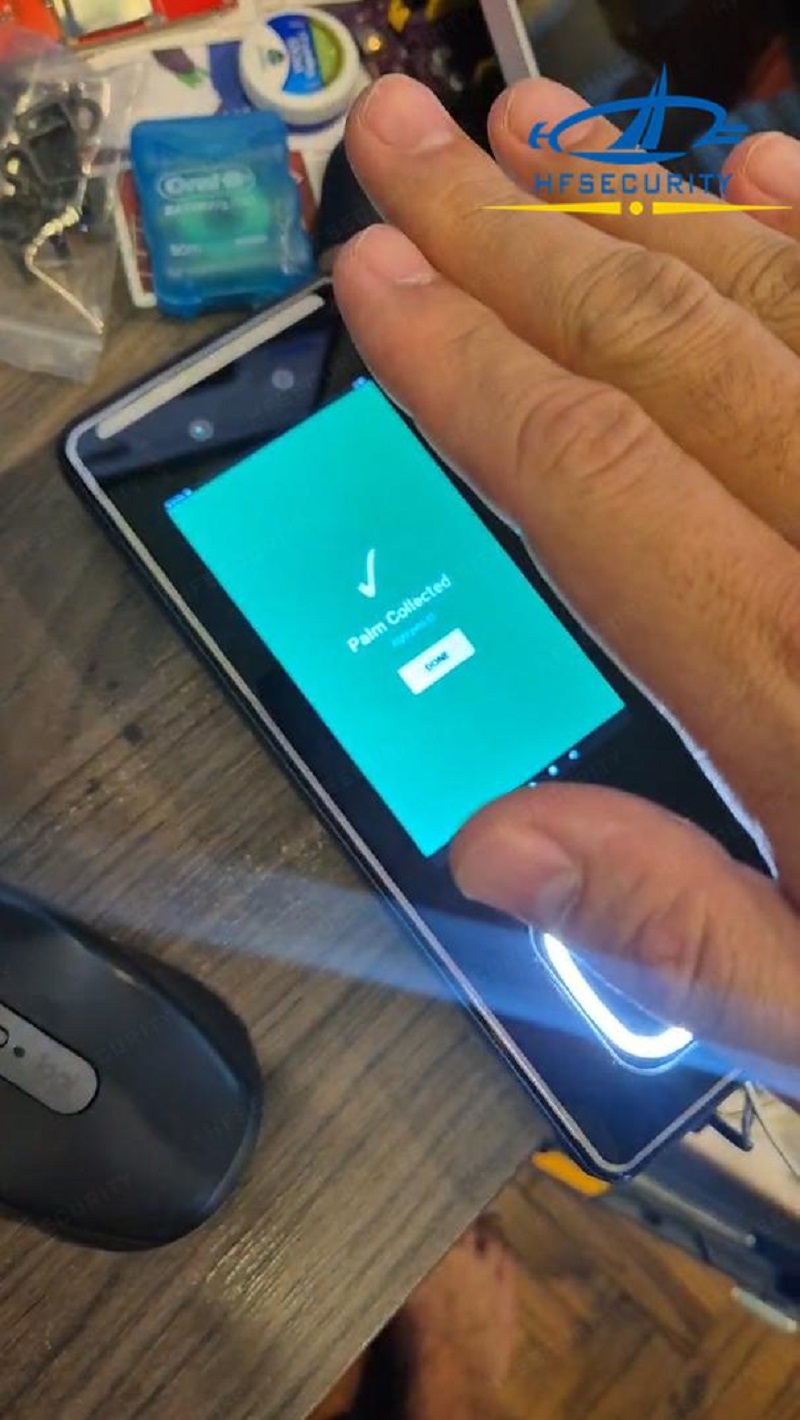 Leading the Way in ASEAN: HFSecurity's Palm Vein PA15 Enables Seamless Smart Locker Access in Thailand