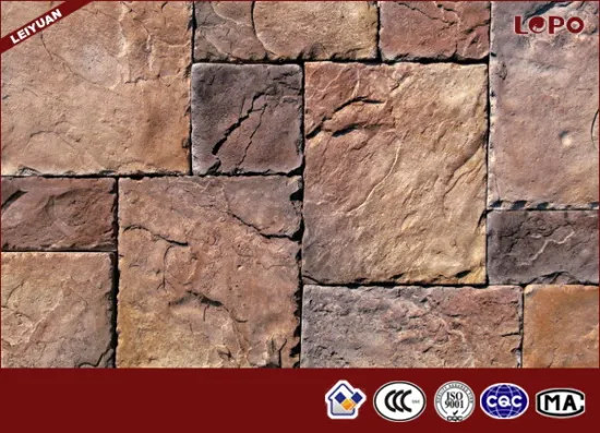Jagged Castle Stone Wall Panel