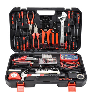 138 piece set of electrician toolbox