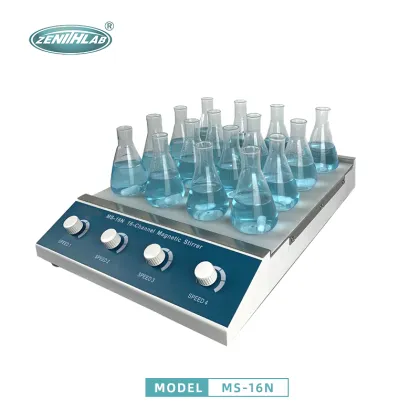 Multiple magnetic stirrer MS-04N MS-09N MS-16N