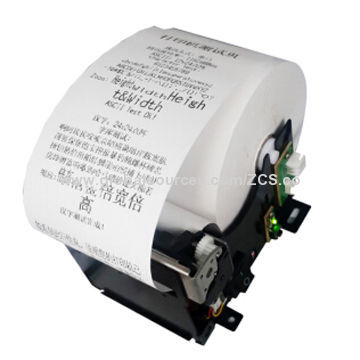 80mm auto-cutter thermal receipt printer head, speed up to 60mm/S, TTL serial interface, 12 months