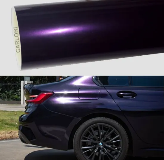 metallic purple car wrap vinyl
