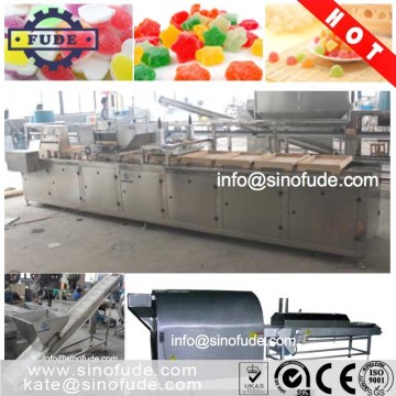 CLM-S600 gelatin candy production Line/center filled soft candy (starch mould)