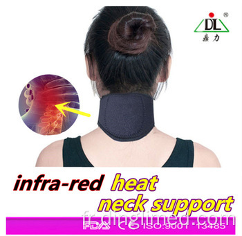 Auto-chauffage Thérapie magnétique Tourmaline Neck Support