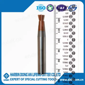 special customized made carbide end mill milling cutter with coating