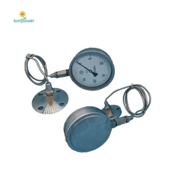 Stainless Steel Industrial Capillary Temperature Gauge with U-Clamp: Precision Measurement Solutions