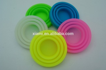 factory direct offer colorful good price foldable silicone cup