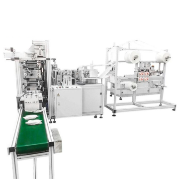 Mesin topeng pembedahan boleh guna 3ply N95 / kn95 automatik