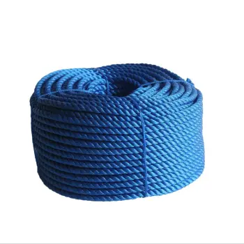 China Manufacturer Strong PE PP 3 Strands Rope For Fishing Industrial