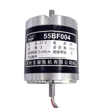 55BF004 27V 3A Double Axle 3 Phase Stepper Motor for CNC Wire Cut WEDM EDM Machines