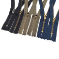 Metal Zipper fir Handbags Jacketten vum Gaart