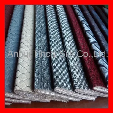 Foam Bonded Printed Car Seat Fabric
