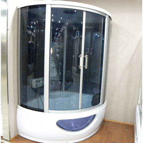 Steam Bath Shower Shower Room with Indoor Corner Steam Sauna Room Supplier