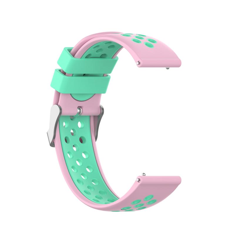 Muiticolor 22mm silicone Watch Strap for Garmin vivoactive4 loop strap watch straps Smart Watch band Accessories without gap