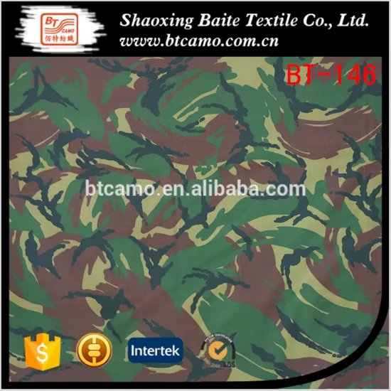 China supplier high quality printing camouflage fabric BT-146