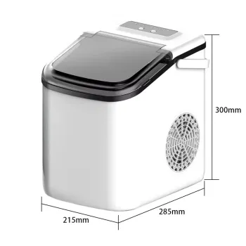 Home Use Portable Ice Maker with 1.1L Water Tank: Compact and Convenient Countertop Solution