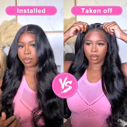 Wear and Go Glueless Wigs Human Hair