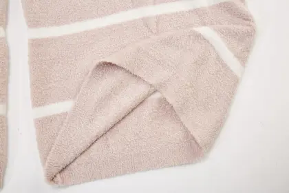 Women's Knitted Loungewear Homewear Stripe Pajama Pants